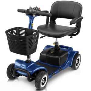 4 Wheel Mobility Scooter - Electric Powered with Seat for Seniors